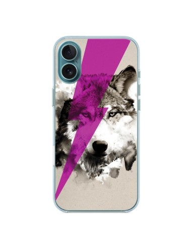 Coque iPhone 16 Plus Wolf Rocks - Robert Farkas