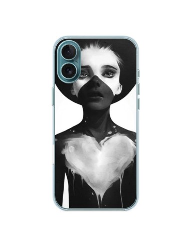 Coque iPhone 16 Plus Fille Coeur Hold On - Ruben Ireland