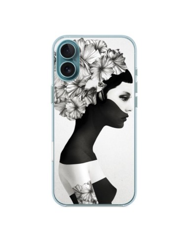 Coque iPhone 16 Plus Marianna Fille Fleurs - Ruben Ireland et Jenny Liz Rome