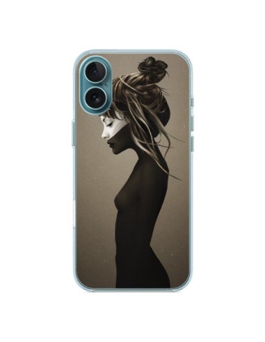 Coque iPhone 16 Plus Fille Pensive - Ruben Ireland