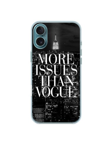 Coque iPhone 16 Plus More Issues Than Vogue New York - Rex Lambo