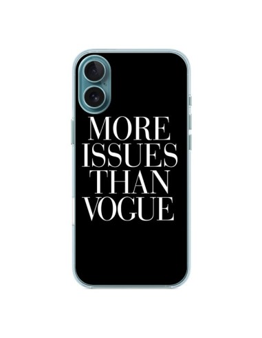 Coque iPhone 16 Plus More Issues Than Vogue - Rex Lambo