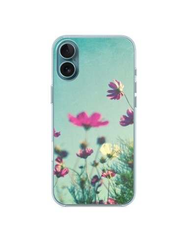 Coque iPhone 16 Plus Fleurs Reach for the Sky - Sylvia Cook