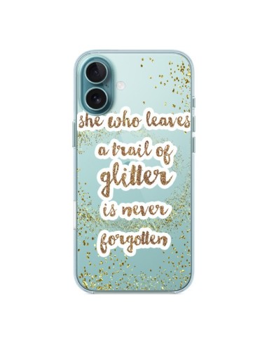 Cover iPhone 16 Plus Style Paill Estate Trasparente - Sylvia Cook