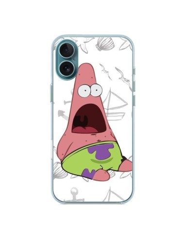 Coque iPhone 16 Plus Patrick Etoile de Mer Bob l'Eponge - Sara Eshak