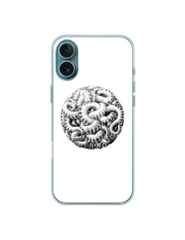 Coque iPhone 16 Plus Boule Tentacule Octopus Poulpe - Senor Octopus