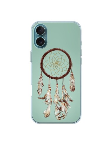 Coque iPhone 16 Plus Attrape-rêves vert - Tipsy Eyes