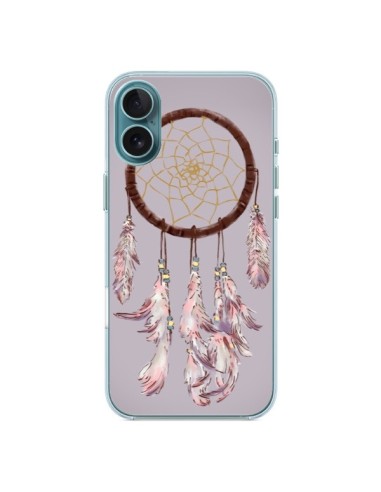 Coque iPhone 16 Plus Attrape-rêves violet - Tipsy Eyes