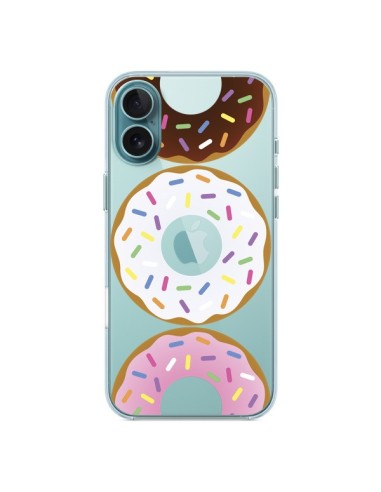 Coque iPhone 16 Plus Bagels Bonbons Transparente - Yohan B.