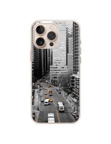 Coque iPhone 16 Pro Max New York Noir et Blanc - Anaëlle François