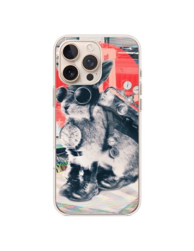 Coque iPhone 16 Pro Max Lapin Time Traveller - Ali Gulec