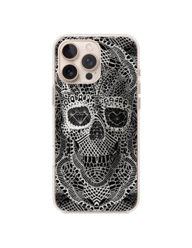 Coque iPhone 16 Pro Max Skull Lace Tête de Mort - Ali Gulec