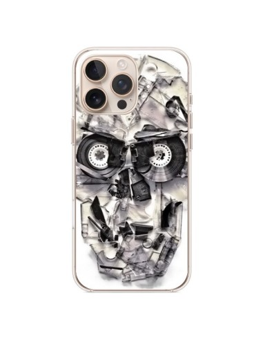 Coque iPhone 16 Pro Max Tape Skull K7 Tête de Mort - Ali Gulec