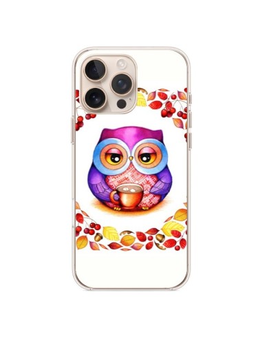 Coque iPhone 16 Pro Max Chouette Automne - Annya Kai