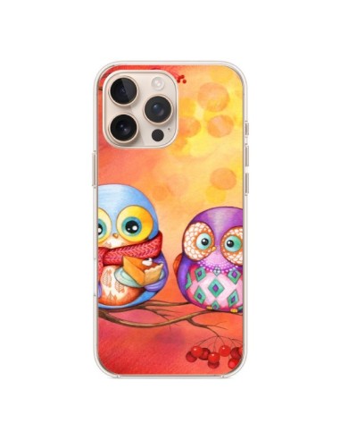 Coque iPhone 16 Pro Max Chouette Arbre - Annya Kai