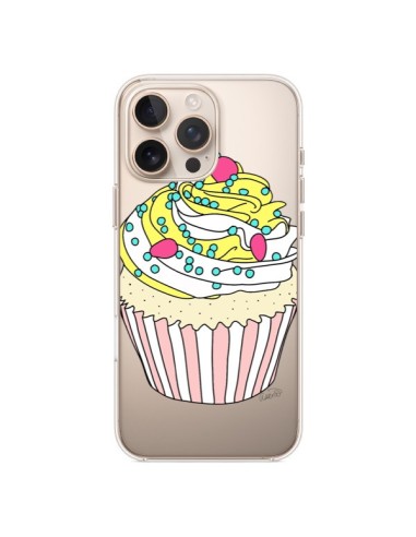 Coque iPhone 16 Pro Max Cupcake Dessert Transparente - Asano Yamazaki