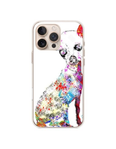 Coque iPhone 16 Pro Max Chien Chihuahua Graffiti - Bri.Buckley