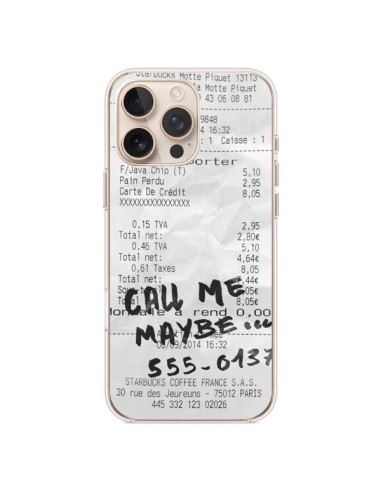 Coque iPhone 16 Pro Max Call me maybe - Benoit Bargeton