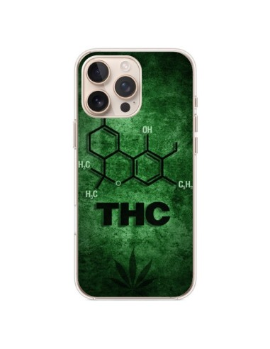 Coque iPhone 16 Pro Max THC Molécule - Bertrand Carriere