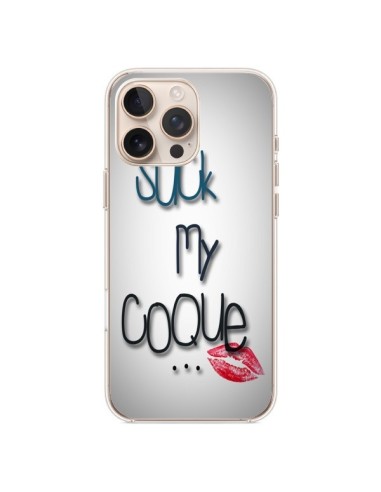 Coque iPhone 16 Pro Max Suck my Coque iPhone 6 et 6S Lips Bouche Lèvres - Bertrand Carriere