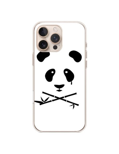 Coque iPhone 16 Pro Max Crying Panda - Bertrand Carriere