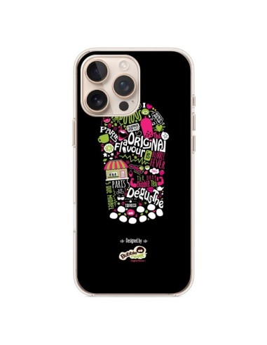 Coque iPhone 16 Pro Max Bubble Fever Original Flavour Noir - Bubble Fever