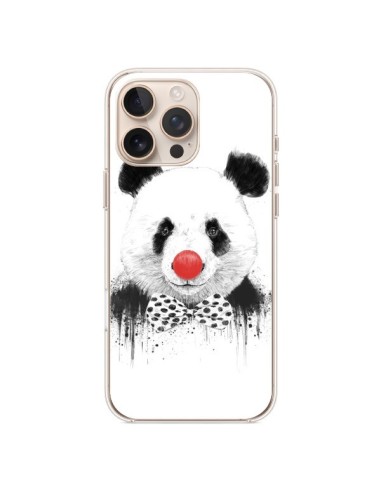 Coque iPhone 16 Pro Max Clown Panda - Balazs Solti