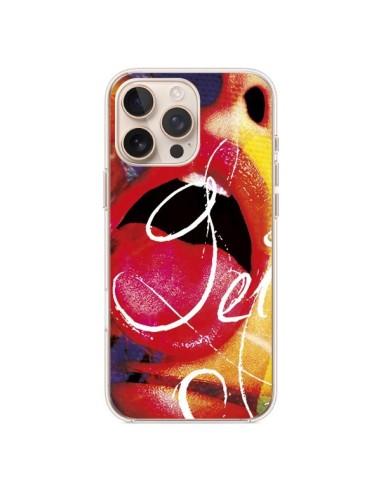 Coque iPhone 16 Pro Max Get Bouche Sexy - Brozart