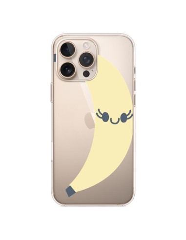 Coque iPhone 16 Pro Max Banana Banane Fruit Transparente - Claudia Ramos