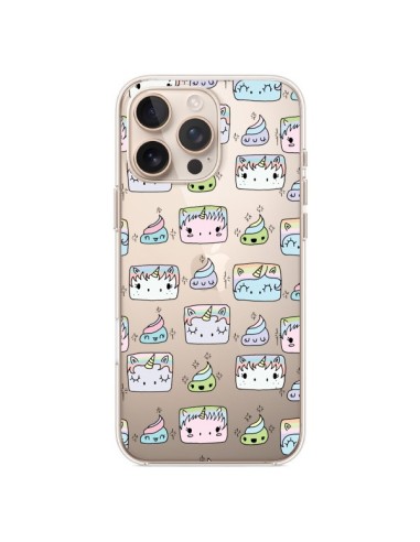 Cover iPhone 16 Pro Max Unicorno Carino Swag Trasparente - Claudia Ramos