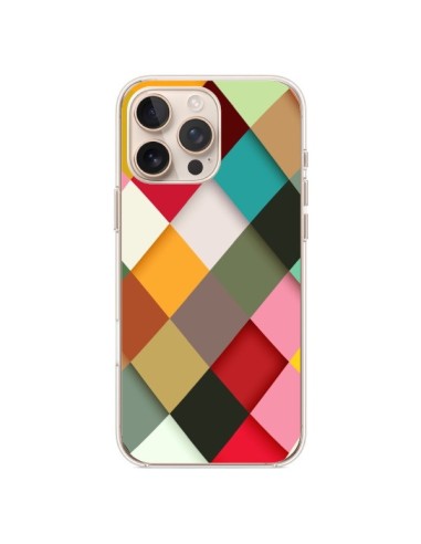 Coque iPhone 16 Pro Max Colorful Mosaique - Danny Ivan