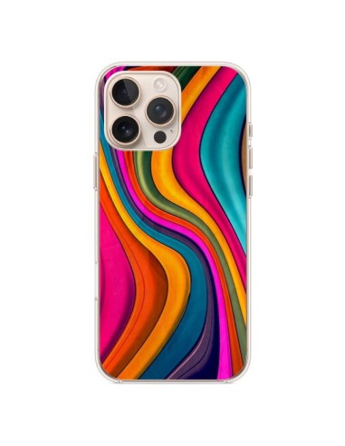 Coque iPhone 16 Pro Max Love Color Vagues - Danny Ivan