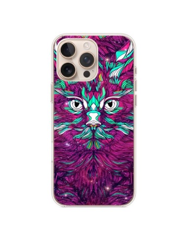 Coque iPhone 16 Pro Max Space Cat Chat espace - Danny Ivan