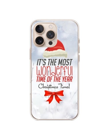 Coque iPhone 16 Pro Max Joyeux Noël - Eleaxart