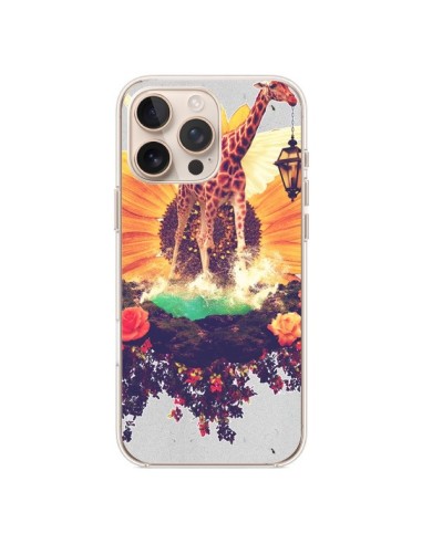 Coque iPhone 16 Pro Max Girafflower Girafe - Eleaxart