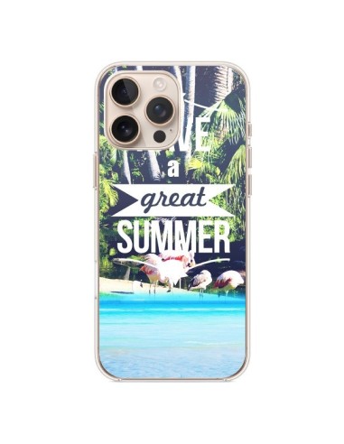 Coque iPhone 16 Pro Max Have a Great Summer Eté - Eleaxart