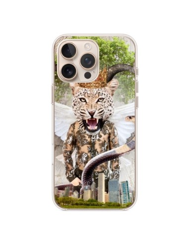 Coque iPhone 16 Pro Max Hear Me Roar Leopard - Eleaxart