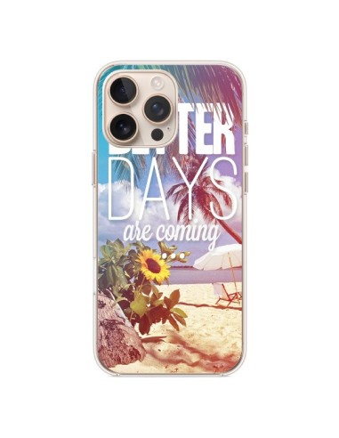 Coque iPhone 16 Pro Max Better Days _té - Eleaxart