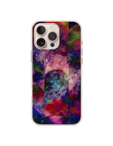 Coque iPhone 16 Pro Max Abstract Galaxy Azteque - Eleaxart