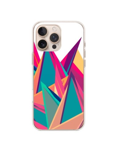 Coque iPhone 16 Pro Max Triangles Intensive Pic Azteque - Eleaxart