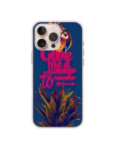 Coque iPhone 16 Pro Max Give me a summer to remember souvenir paysage - Eleaxart