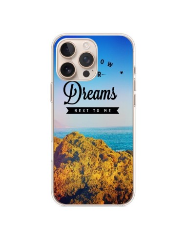 Coque iPhone 16 Pro Max Follow your dreams Suis tes rêves - Eleaxart