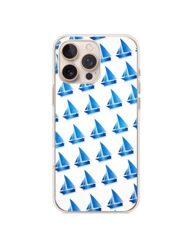 Coque iPhone 16 Pro Max Bateau Voilier Barquitos - Eleaxart