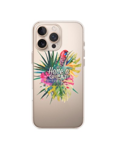 iPhone 16 Pro Max Case Have a great Summer Parrots - Eleaxart