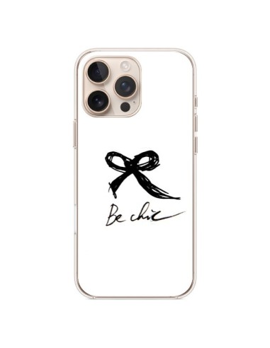 Coque iPhone 16 Pro Max Be Chic Noeud Papillon - Léa Clément