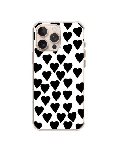 Coque iPhone 16 Pro Max Coeur Noir - Project M