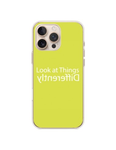 Coque iPhone 16 Pro Max Look at Different Things Yellow - Shop Gasoline