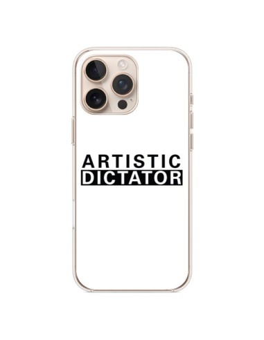 Coque iPhone 16 Pro Max Artistic Dictator Black - Shop Gasoline