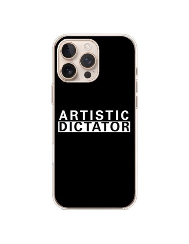 Coque iPhone 16 Pro Max Artistic Dictator White - Shop Gasoline