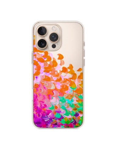 Cover iPhone 16 Pro Max Creation in Colore Arancione Trasparente - Ebi Emporium